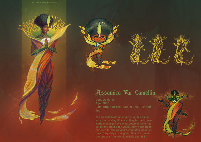 Tea Personification Design